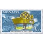Monaco - 705 - 1966 Aniv. de la operación submarina Precontinente III Lujo