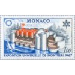 Monaco - 727 - 1967 Exp. Universal de Montreal-pabellón- Lujo Monaco - 727 - 1967 Exp. Universal de Montreal-pabellón- Lujo
