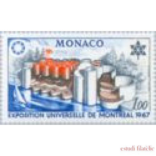 Monaco - 727 - 1967 Exp. Universal de Montreal-pabellón- Lujo