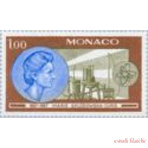 Monaco - 732 - 1967 Cent. de Marie Curie-laboratorio/retrato-Lujo