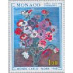 Monaco - 743 - 1968 Florares inter.-Monte Carlo-Lujo Monaco - 743 - 1968 Florares inter.-Monte Carlo-Lujo