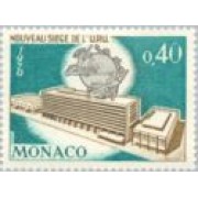 Monaco - 827 - 1970 Nueva sede de la UPU Lujo