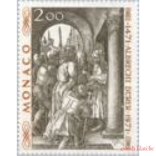 Monaco - 876 - 1972 500º Aniv. de Albrech Dürer-Cristo ante Pilatos-Lujo