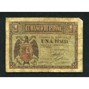 España billete 1 Pta 28 2 1938