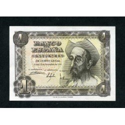 España billete 1 Pta 19 11 1951 Quijote Sin circular España billete 1 Pta 19 11 1951 Quijote Sin circular