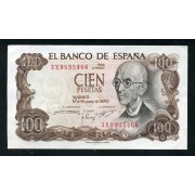 Billete 100 Ptas  17-XI-1970 M. de Falla