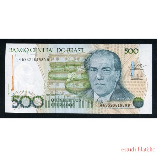 Brasil 500 Cruzeiros 1996 Billete Banknote Sin Circular