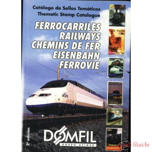 Catálogo Catalogue Ferrocarriles Domfil 2ª edición