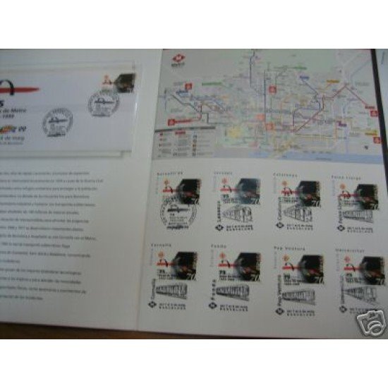 España Documento FNMT 55 Barnafil 99 Metro