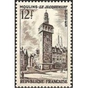France Francia Nº 1025 1955 5º Cent. de Jaquemart de Moulins Lujo
