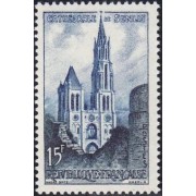 France Francia Nº 1165 1958 Catedral de Senlis Lujo