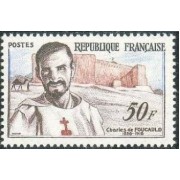 France Francia Nº 1191 1959 Cent. del nacimiento de Charles Foucauld Lujo