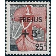 France Francia Nº 1229 1959 A favor de los afectados de Fréjus Lujo