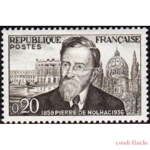 France Francia Nº 1242 1960 Cent. del nacimiento del historiador Pierre Girauld de Nolhac Lujo