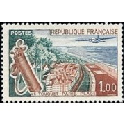 France Francia Nº 1355 1962 Touquet-París-Plage Lujo