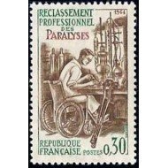 MED/S France Francia  Nº 1405 1964 Inserción laboral de los minusválidos Lujo