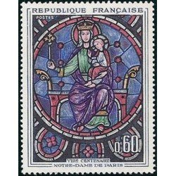 France Francia Nº 1419 1964 8º Cent. de Notre-Dame Lujo France Francia Nº 1419 1964 8º Cent. de Notre-Dame Lujo