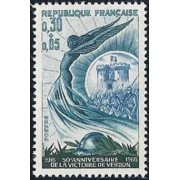 France Francia Nº 1484 1966 50º Aniv. de la victoria de Verdun Lujo