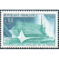 France Francia Nº 1519 1967 Exposición Universal de Montréal (Canada) Lujo France Francia Nº 1519 1967 Exposición Universal de Montréal (Canada) Lujo
