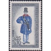 France Francia Nº 1549 1968 Día del sello Lujo