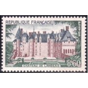 France Francia Nº 1559 1968 Castillo de Langeais Lujo