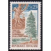France Francia Nº 1561 1968 Hermanamiento de recursos Lujo