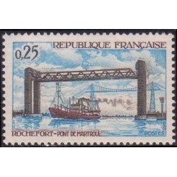 France Francia Nº 1564 1968 Puente de Martrou en Rochefort Lujo