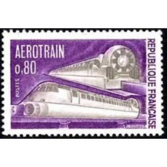 France Francia Nº 1631 1970 Aerotren Lujo France Francia Nº 1631 1970 Aerotren Lujo