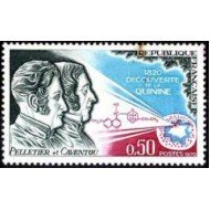 France Francia  Nº 1633 1 970  150º Aniv. del descubrimiento de la quinina Lujo