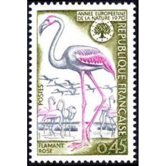FAU1/S France Francia Nº 1634 1970 Año europeo de la naturaleza Lujo