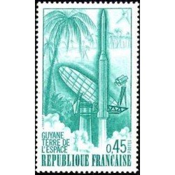 AST/S France Francia Nº 1635 1970 1º Lanzamiento del cohete Diamant B Lujo AST/S France Francia Nº 1635 1970 1º Lanzamiento del cohete Diamant B Lujo