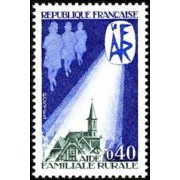 France Francia Nº 1682 1971 Ayuda familiar rural Lujo