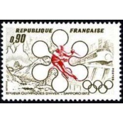 France Francia Nº 1705 1972 JJOO de invierno de Sapporo Lujo