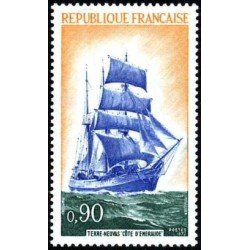 France Francia Nº 1717 1972 Velero de tres mástiles Lujo