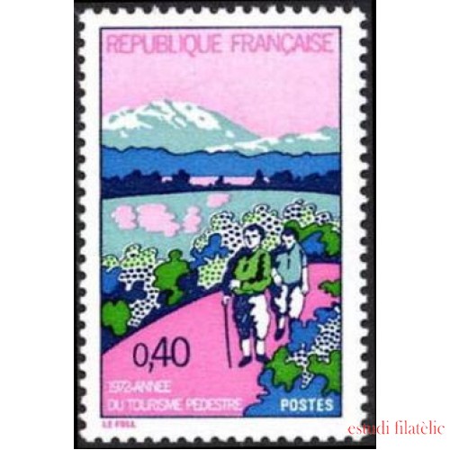 France Francia Nº 1723 1972 Año del truismo pedestre Lujo