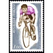 DEP7/S France Francia Nº 1724 1972 Campeonatos mundiales de ciclismo Lujo