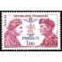France Francia Nº 1773 1973 Bourgoin y Kieffer Compañeros de la liberacón Lujo