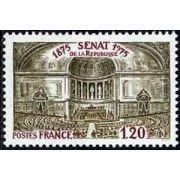 France Francia Nº 1843 1975 Centenario del Senado de la Repúbila Lujo