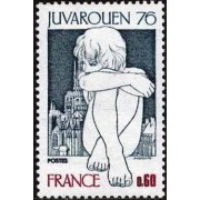France Francia Nº 1876 1976 Exposicón filatélica mundial de la juventud Lujo