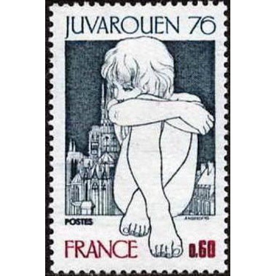 France Francia Nº 1876 1976 Exposicón filatélica mundial de la juventud Lujo