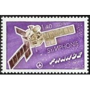AST/S France Francia Nº 1887 1976 Satélite Symphonie Lujo AST/S France Francia Nº 1887 1976 Satélite Symphonie Lujo