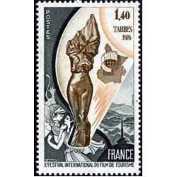 France Francia Nº 1906 1976 Xº Festival internacional del cine de turismo Lujo France Francia Nº 1906 1976 Xº Festival internacional del cine de turismo Lujo