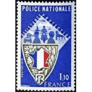 France Francia Nº 1907 1976 Policía Nacional Lujo