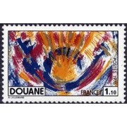 France Francia Nº 1912 1976 Aduana Lujo France Francia Nº 1912 1976 Aduana Lujo