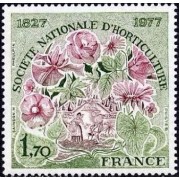 France Francia 1930 1977 150º Aniv. de la Sociedad nacional de horticultura MNH France Francia 1930 1977 150º Aniv. de la Sociedad nacional de horticultura MNH