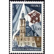 France Francia Nº 1933 1977 Institutos católicos de Francia Lujo France Francia Nº 1933 1977 Institutos católicos de Francia Lujo