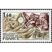 France Francia Nº 1952 1977 Mejores trabajadores de Francia Lujo France Francia Nº 1952 1977 Mejores trabajadores de Francia Lujo