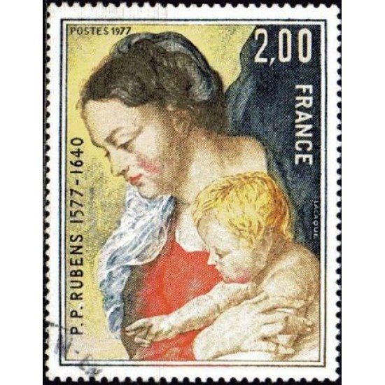 France Francia Nº  1958 1977 400º Aniv. del nacimiento de Rubens Lujo