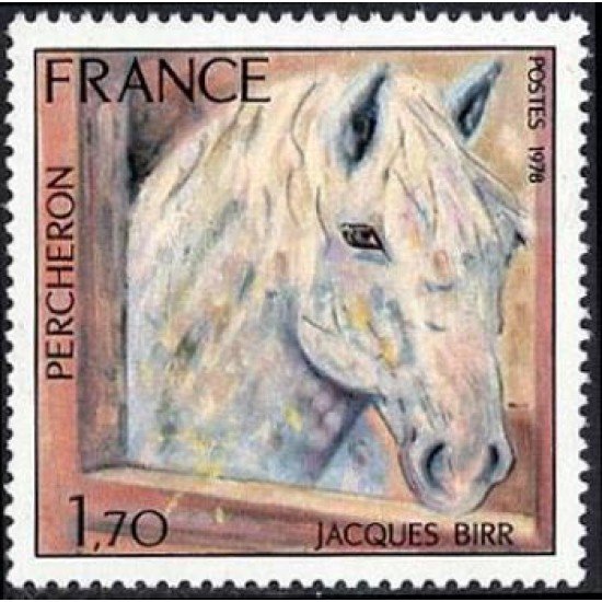 FAU1/S France Francia Nº  1982 1978 Cuadro de Jacques Birr Lujo