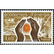 France Francia Nº 2007 1978 Economías de energía Lujo France Francia Nº 2007 1978 Economías de energía Lujo